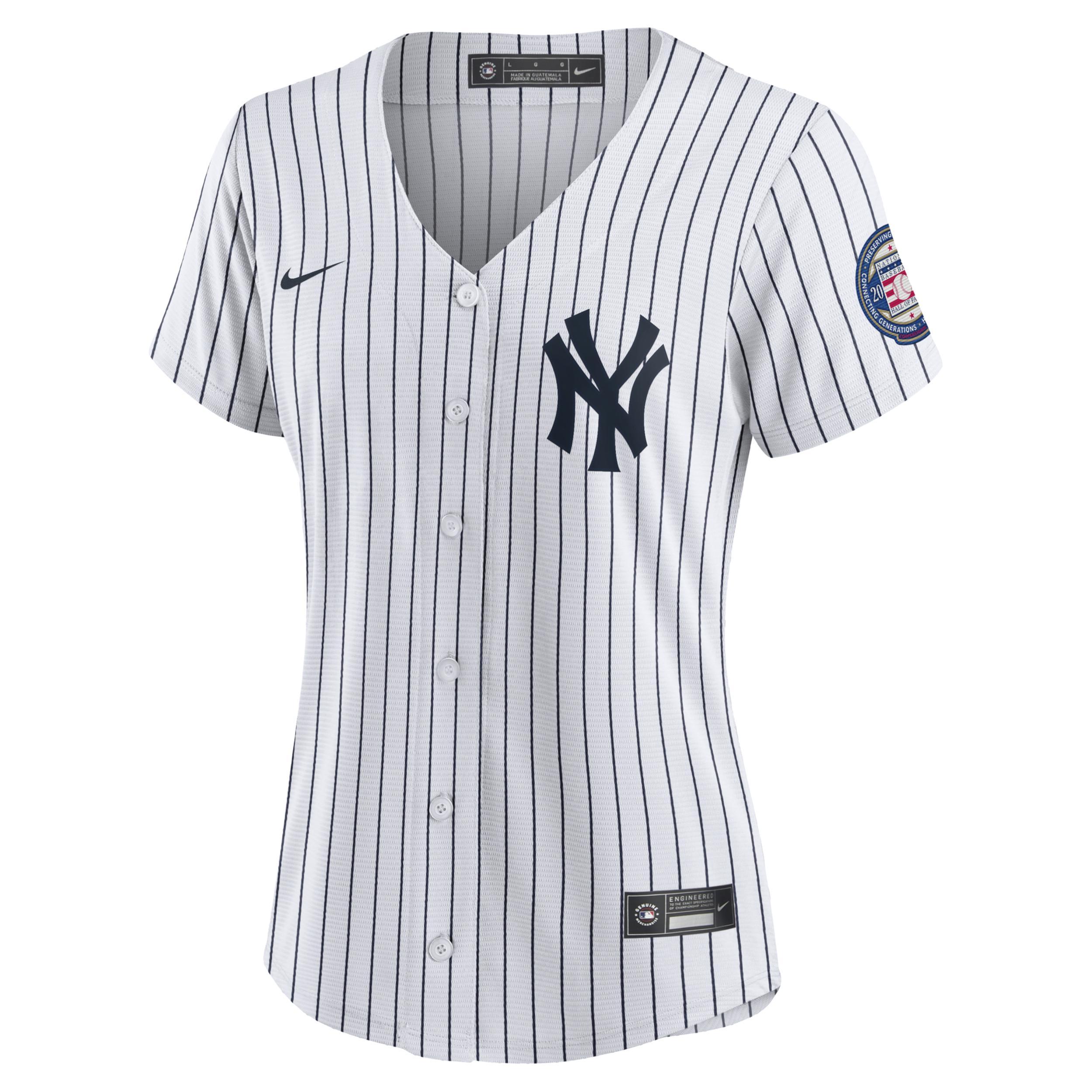 Nike Womens MLB New York Yankees 2020 Hall of Fame Induction (Derek Jeter) Replica Baseball Jersey Product Image