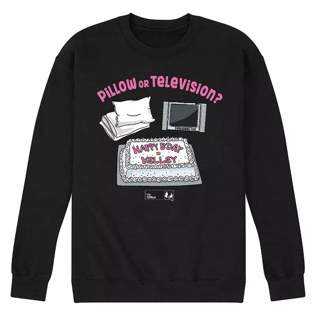 Mens The Office Pillow Or Television Sweatshirt Product Image