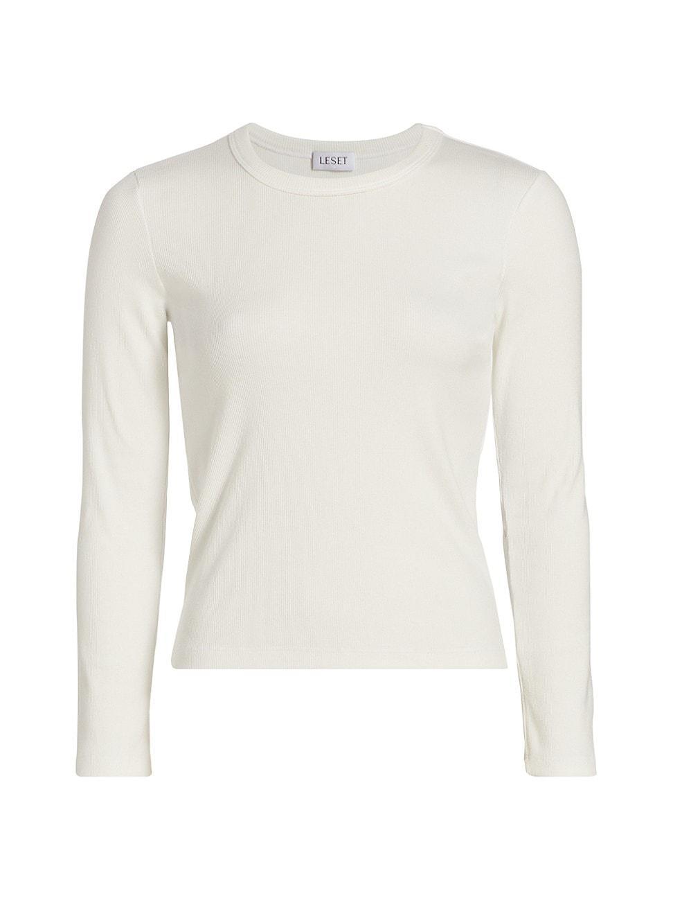 Womens Kelly Long-Sleeve Slim-Fit T-Shirt Product Image