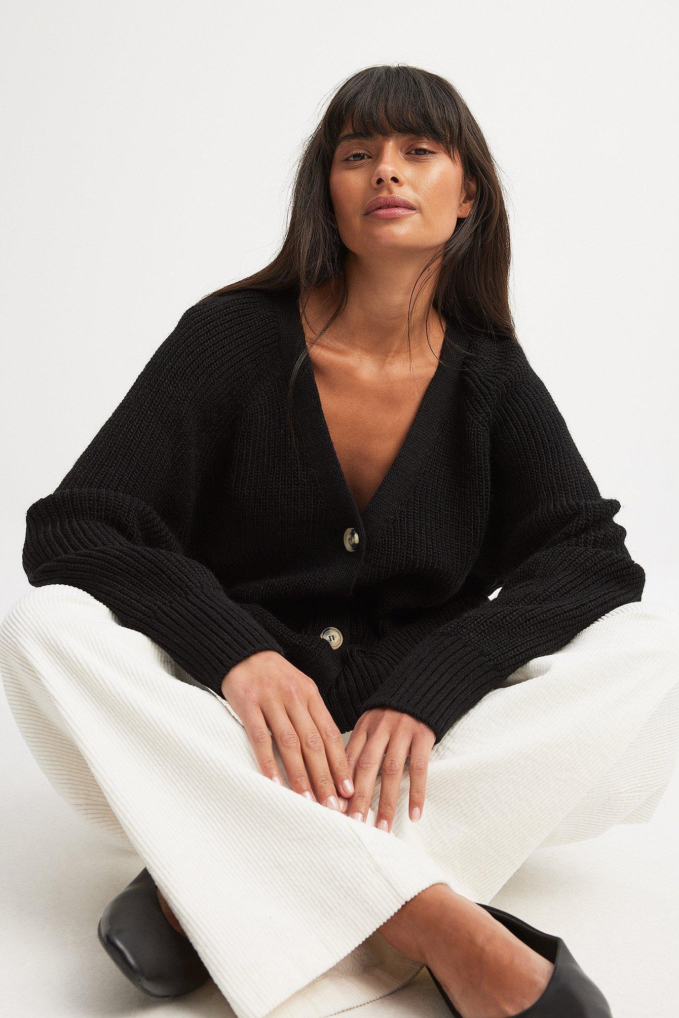 Oversized Knitted Cardigan product image