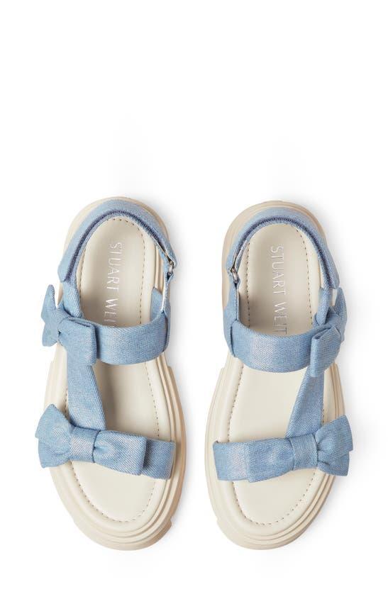 STUART WEITZMAN Sofia Nolita Lug Sole Sandal In Blue Product Image