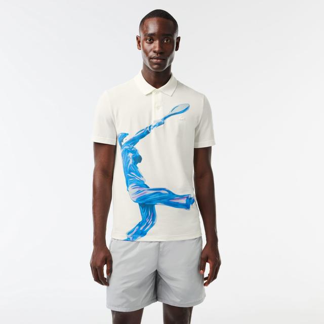 Men's Ultralight Printed Lacoste Movement Polo Product Image