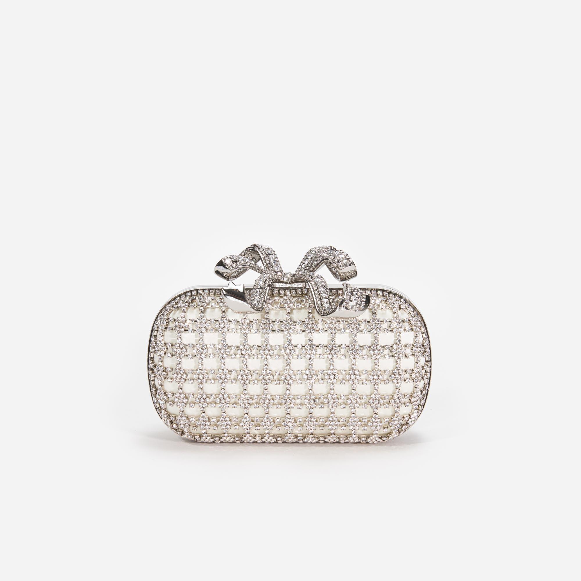 Champagne Crystal Clutch Bag Product Image