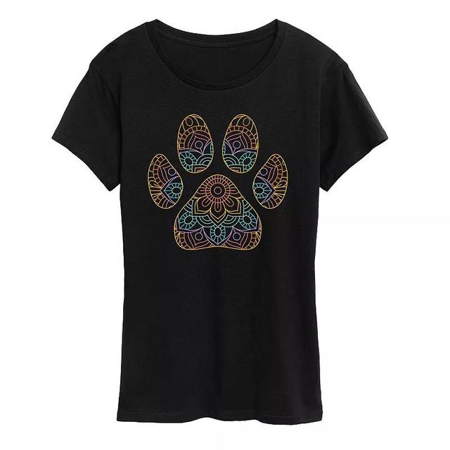 Womens Mickeys Bee Circle Graphic Tee Product Image