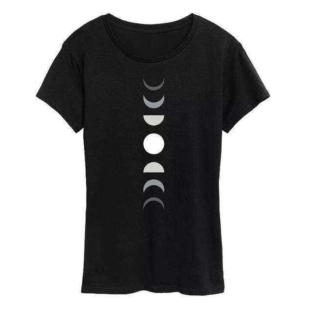 Womens Lightning Bolt Sparkle Graphic Tee Product Image