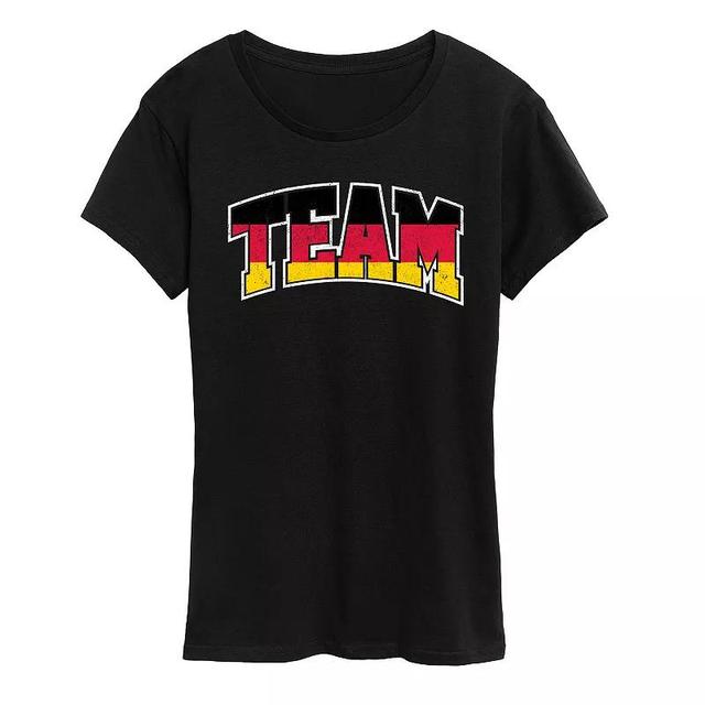 Womens Team Germany Graphic Tee Blue Product Image