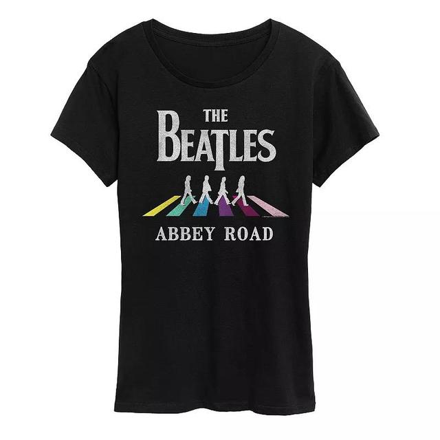 Womens The Beatles Abbey Road Graphic Tee Product Image