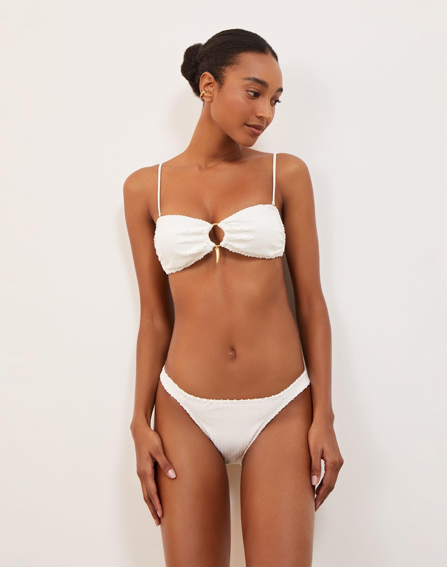 Scales Diara Bandeau Top - Off White Product Image