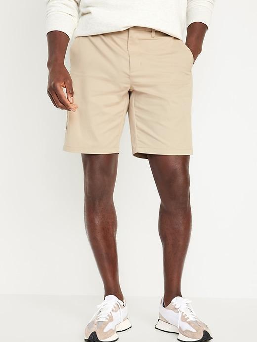 Slim Built-In Flex Chino Shorts -- 9-inch inseam Product Image