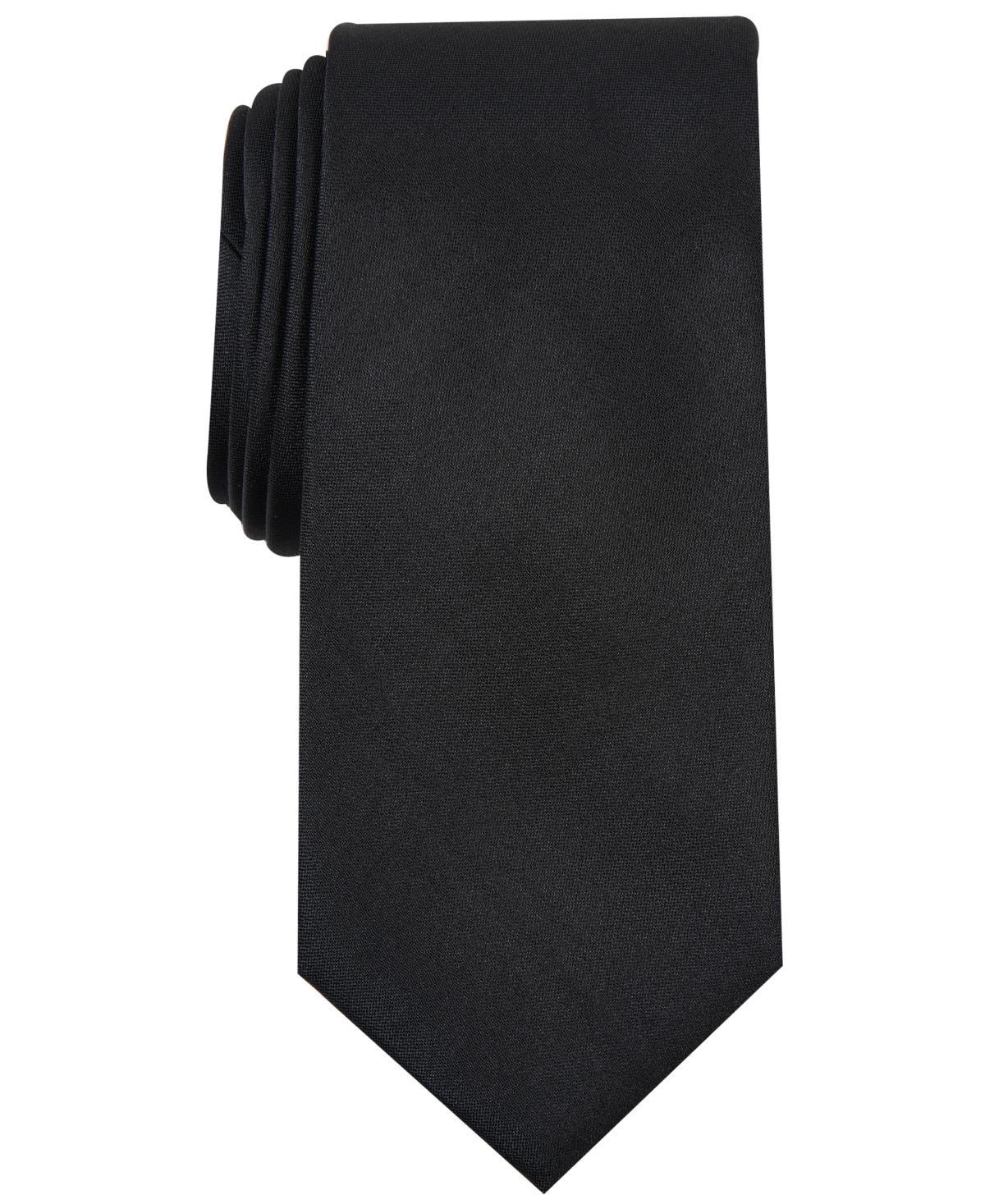 Alfani Mens Solid Texture Slim Tie, Created for Macys Product Image