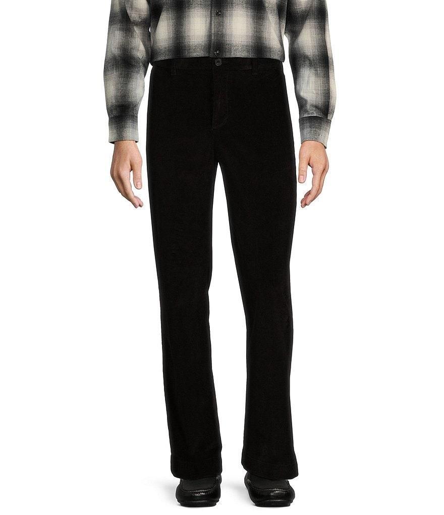 Roundtree & Yorke Stewart Classic Fit Flat Front Corduroy Pants Product Image