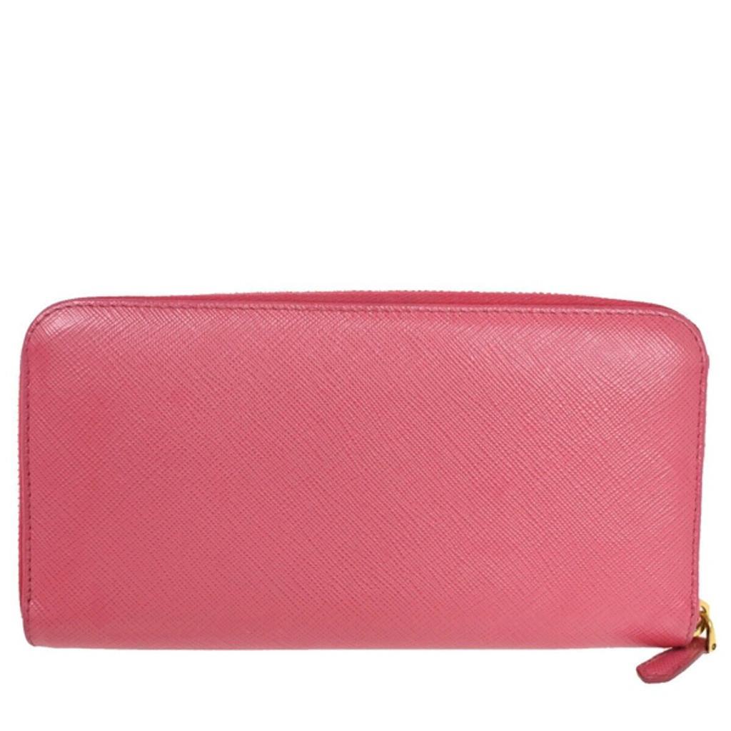 Saffiano Leather Wallet () In Pink Product Image