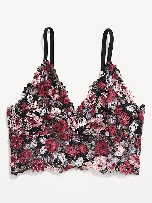 Lace Longline Bralette Product Image