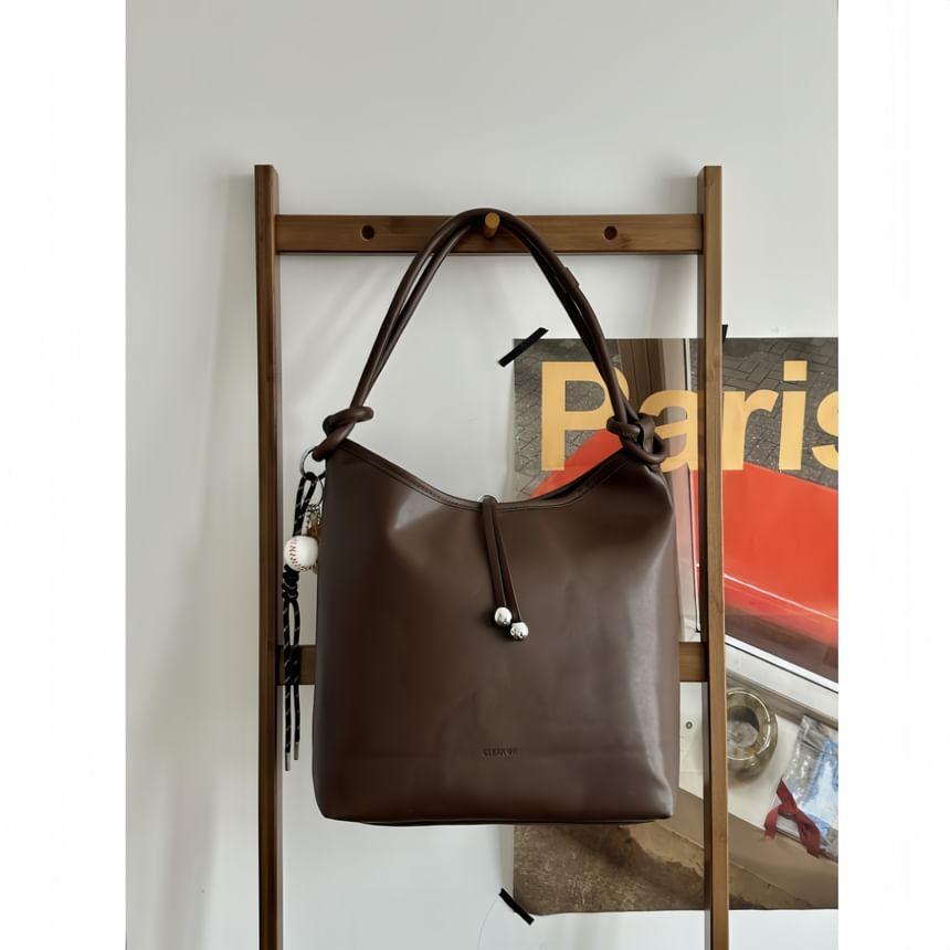 Faux Leather Tote Bag Product Image