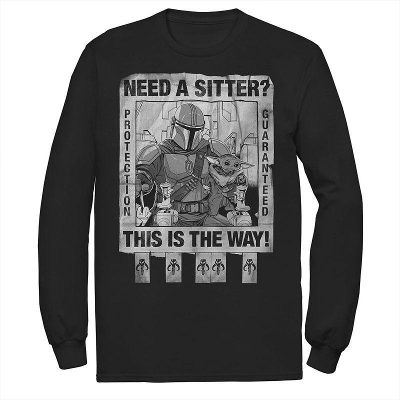 Mens Star Wars Protection Guarenteed Text Tee Product Image