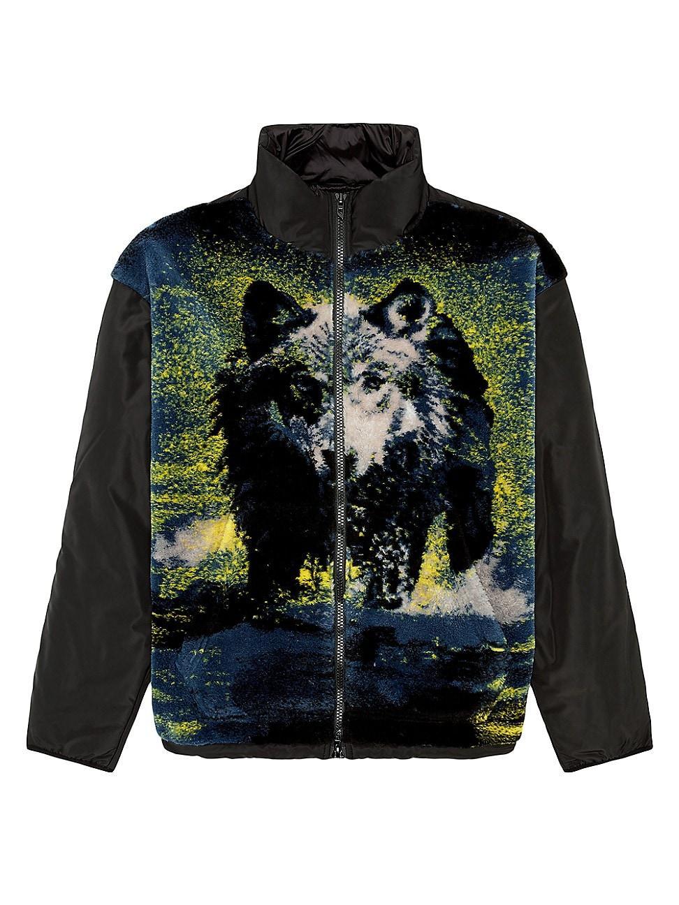 Mens S-Berto Wolf Teddy Jacket Product Image