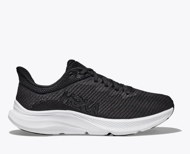 HOKA Womens Solimar Shoes in Black/White, Size 5.5 Product Image