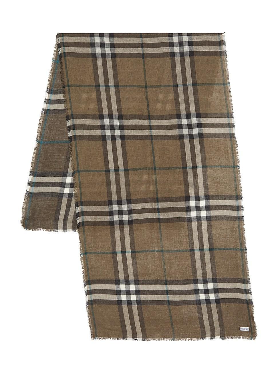 Mens Reversible Giant Check Scarf Product Image