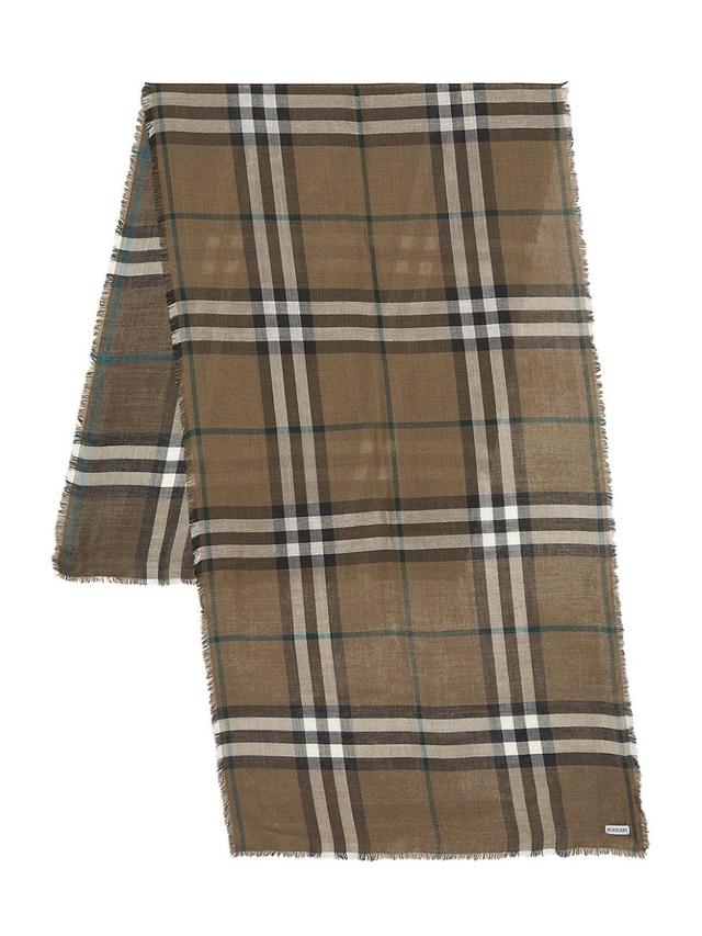 Men's Reversible Giant Check Scarf Product Image