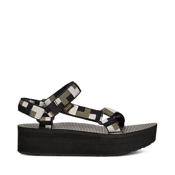 Womens Teva Flatform Universal Sandal - Retro Shapes Product Image