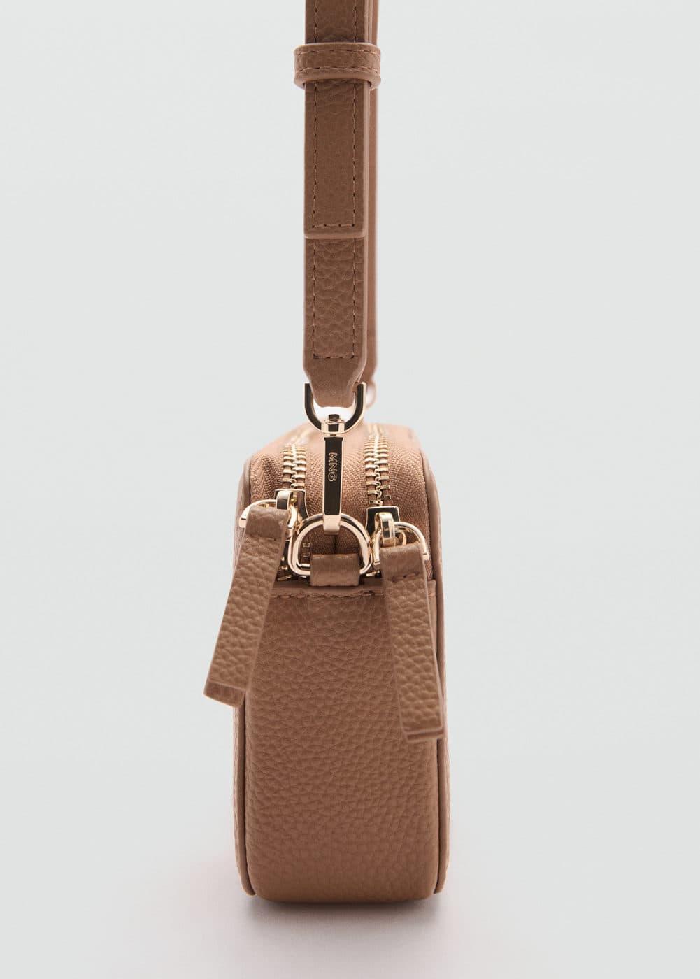 MANGO - Shoulder bag with double zipper - One size - Women Product Image