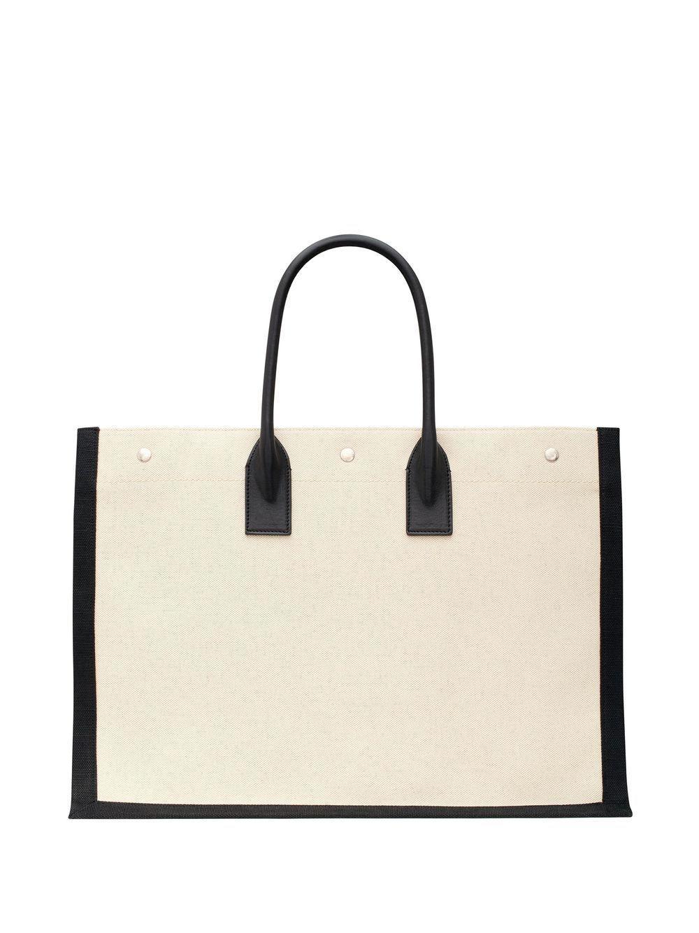 Rive Gauche Tote Bag In Beige Product Image