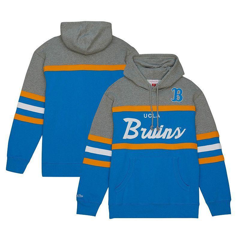 Mens Mitchell & Ness Blue UCLA Bruins Head Coach Pullover Hoodie Product Image