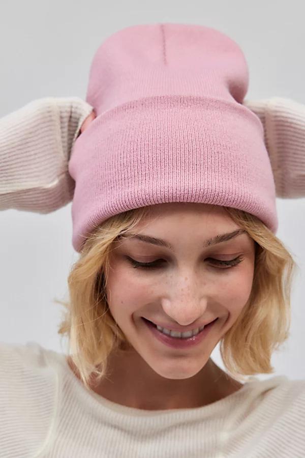 Urban Outfitters UO Jessie Essential Ribbed Beanie Womens at Urban Outfitters Product Image