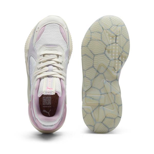 PUMA RS-X LNDSCP Altiplano Women's Sneakers in Warm White/Spring Lavender/Sedate Grey Product Image