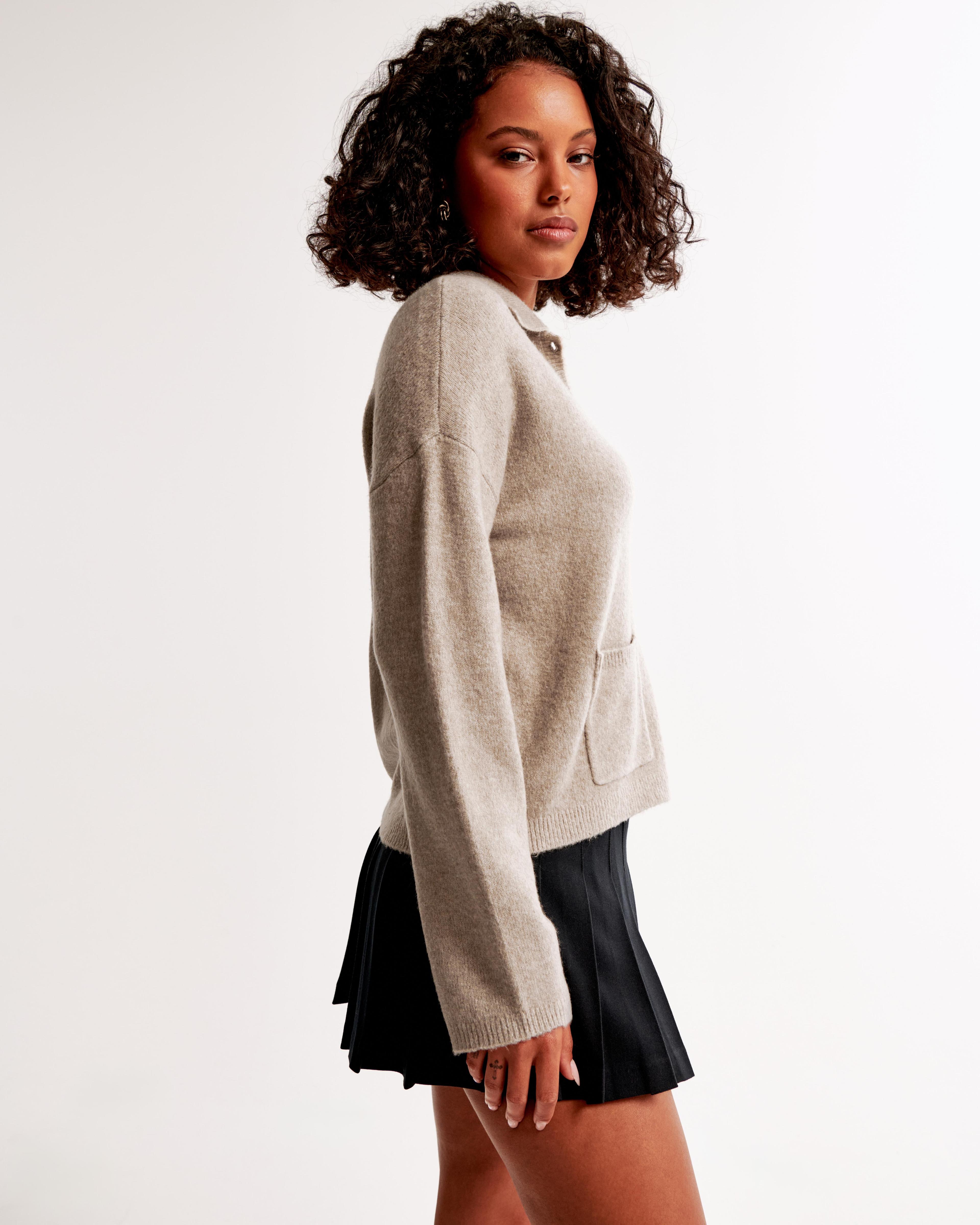 Collared Cardigan Product Image