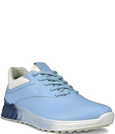 ECCO Womens Golf S-Three Waterproof Leather Golf Shoes Product Image