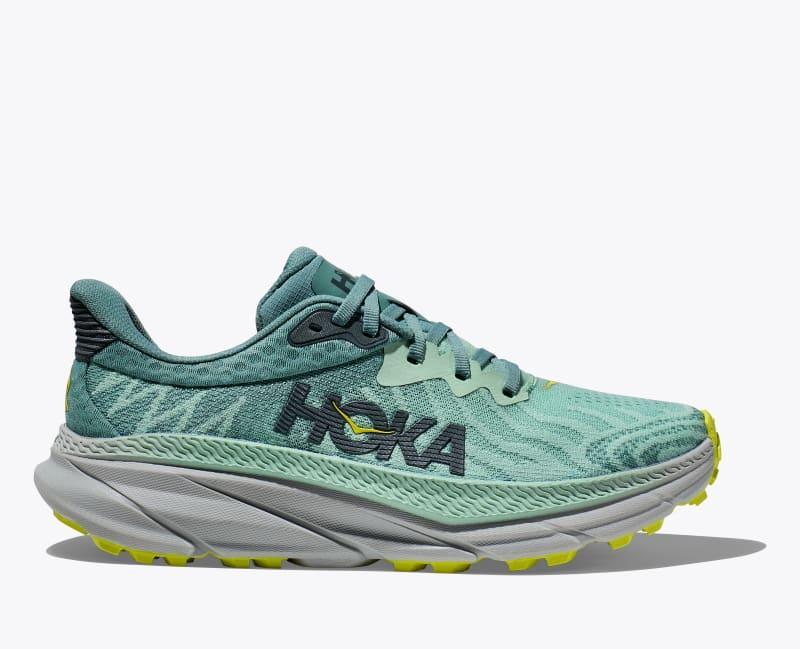 HOKA Womens Challenger 7 Shoes in Evening Sky/Drizzle, Size 10.5 Product Image