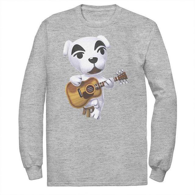 Big & Tall Nintendo Animal Crossing K.K. Slider Portrait Tee, Mens Athletic Grey Product Image