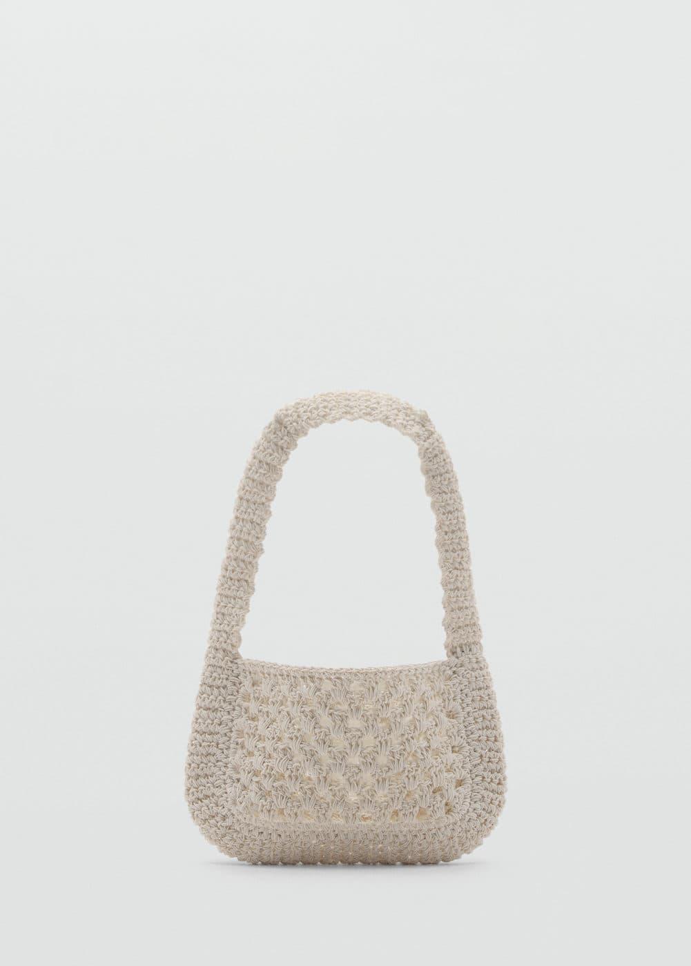 MANGO - Crochet handbag - One size - Women Product Image