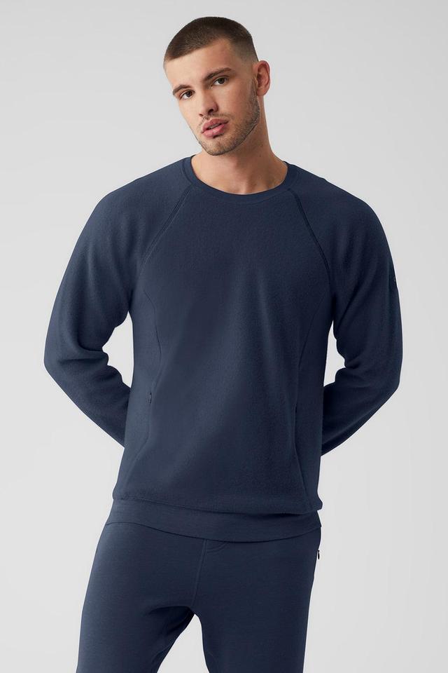 Triumph Crew Neck Sweatshirt - Navy Male Product Image