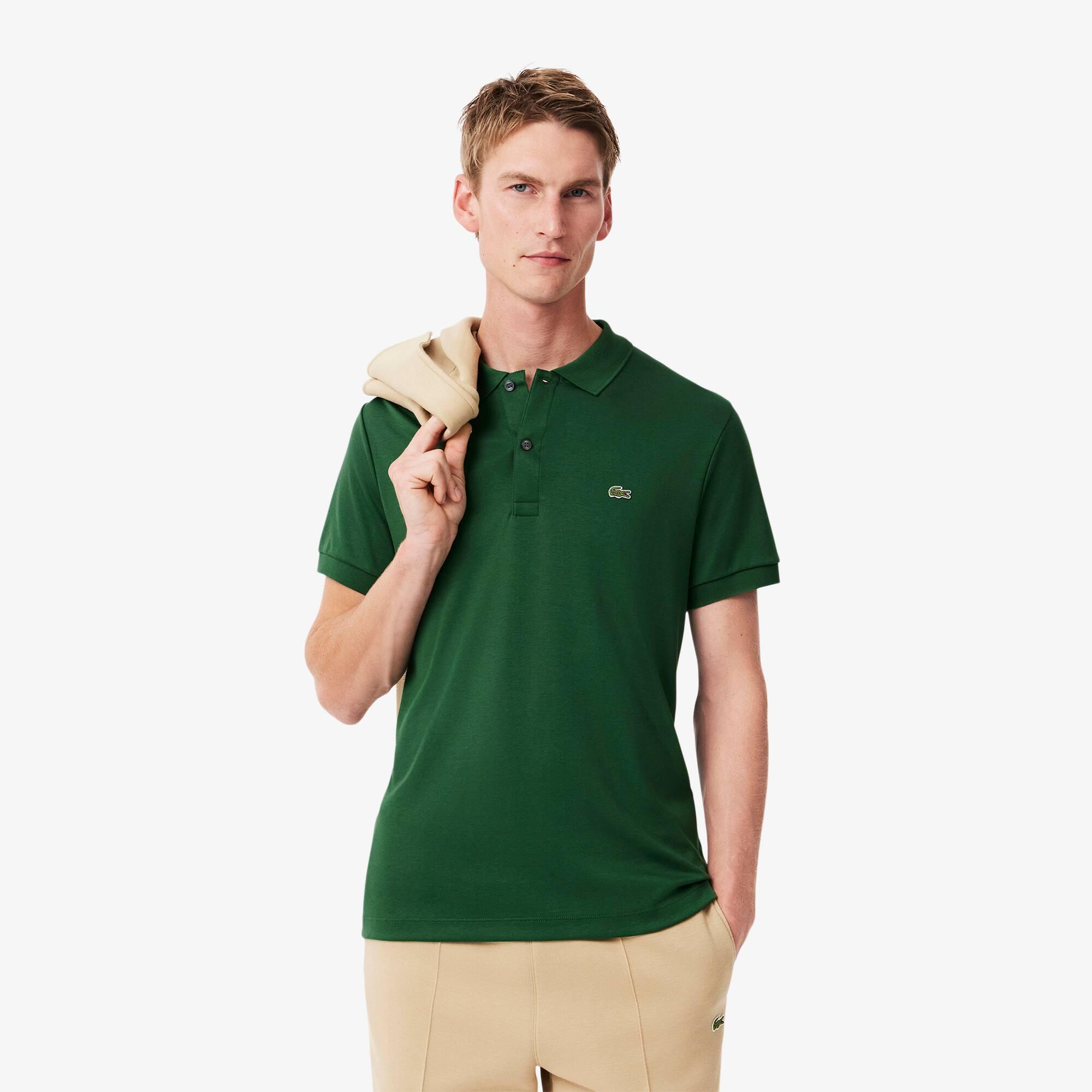 Regular Fit Cotton Pima Polo Shirt Product Image