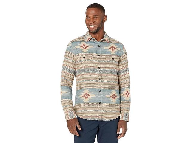 Faherty Good Feather Canyon Overshirt (Nescove 1) Men's Clothing Product Image