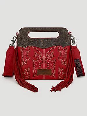 Tooled Fringe Cross Body Bag | Women's ACCESSORIES | Wrangler® Product Image