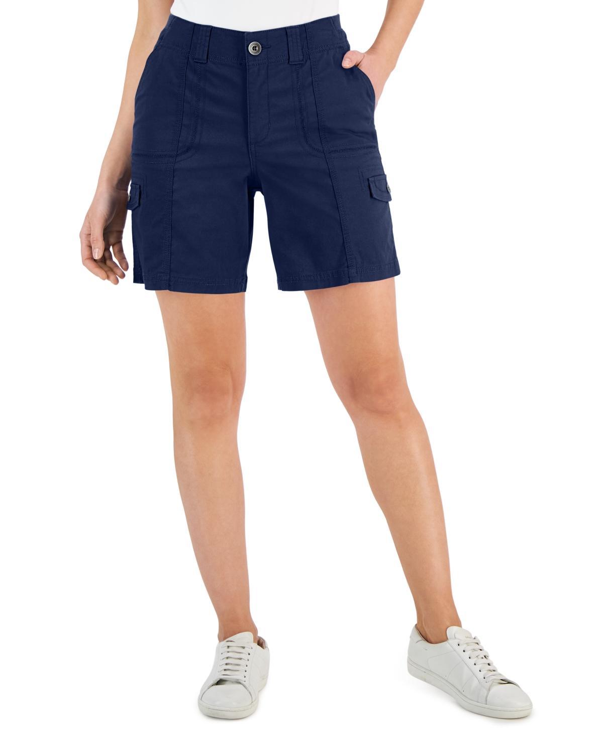 Style & Co Womens Comfort-Waist Cargo Shorts, Created for Macys Product Image