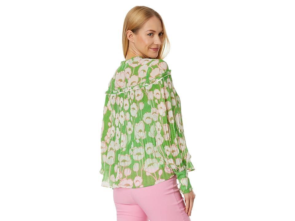 Ted Baker Ellerie Swing Blouse with Blouson Sleeve Women's Clothing Product Image