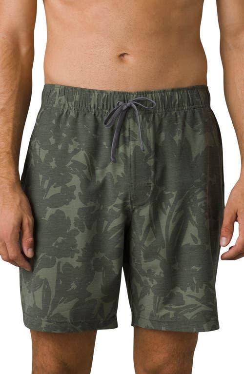 prAna Metric E-Waist Recycled Polyester Blend Swim Trunks Product Image