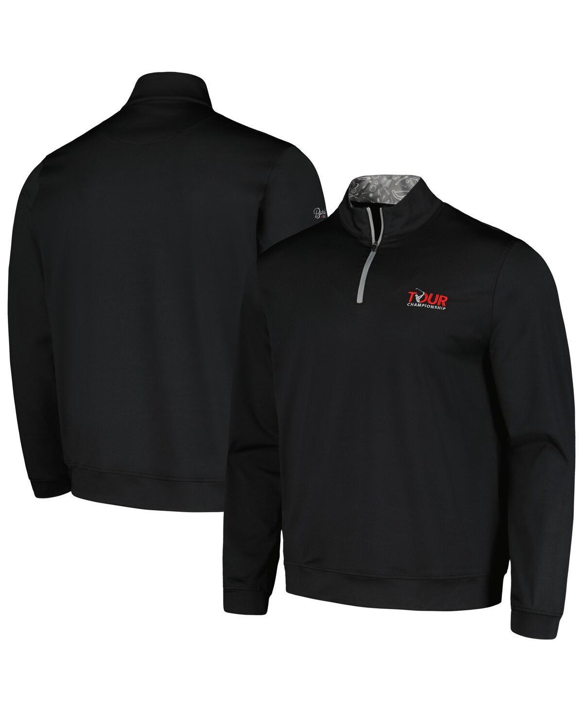 Mens Barstool Golf Black Tour Championship Quarter-Zip Top Product Image