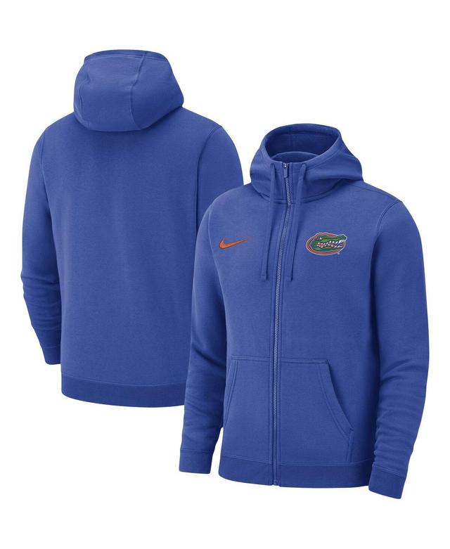 Mens Nike Royal Florida Gators Club Full-Zip Hoodie Product Image