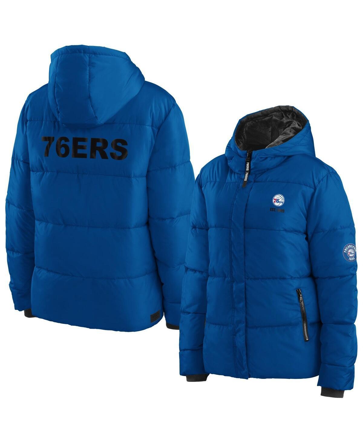 Womens WEAR by Erin Andrews Red Toronto Raptors Plush Puffer Full-Zip Jacket Product Image