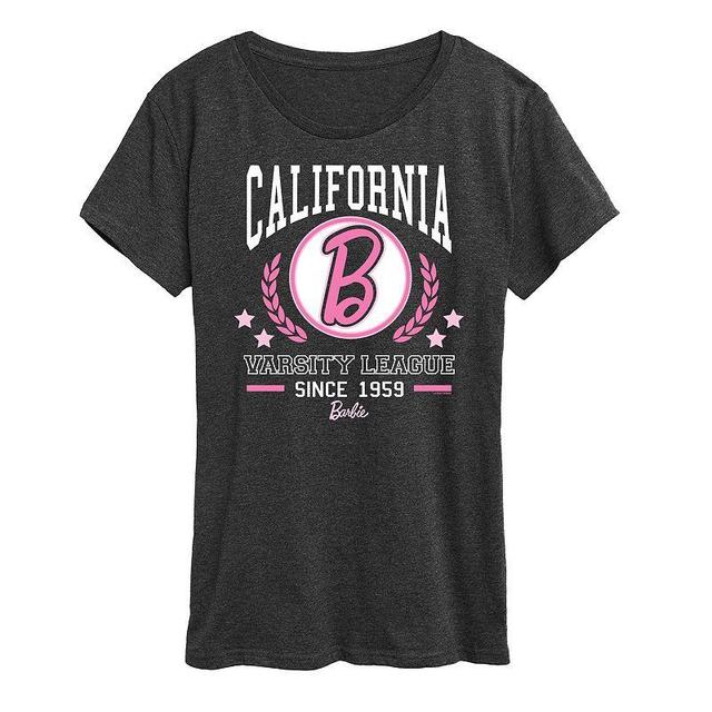 Womens Barbie Varsity League Graphic Tee Product Image