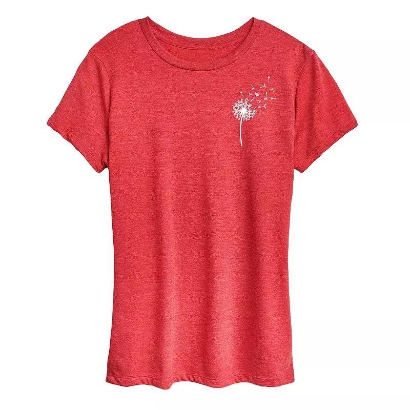 Womens Dandelion Graphic Tee Product Image