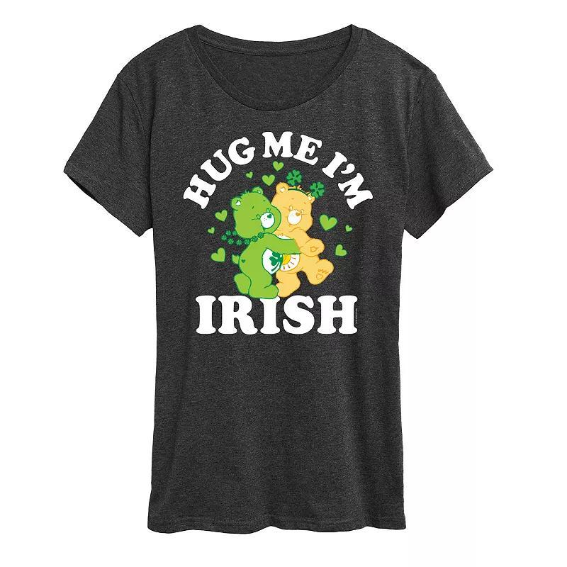 Womens Care Bears Hug Me Im Irish Graphic Tee Product Image