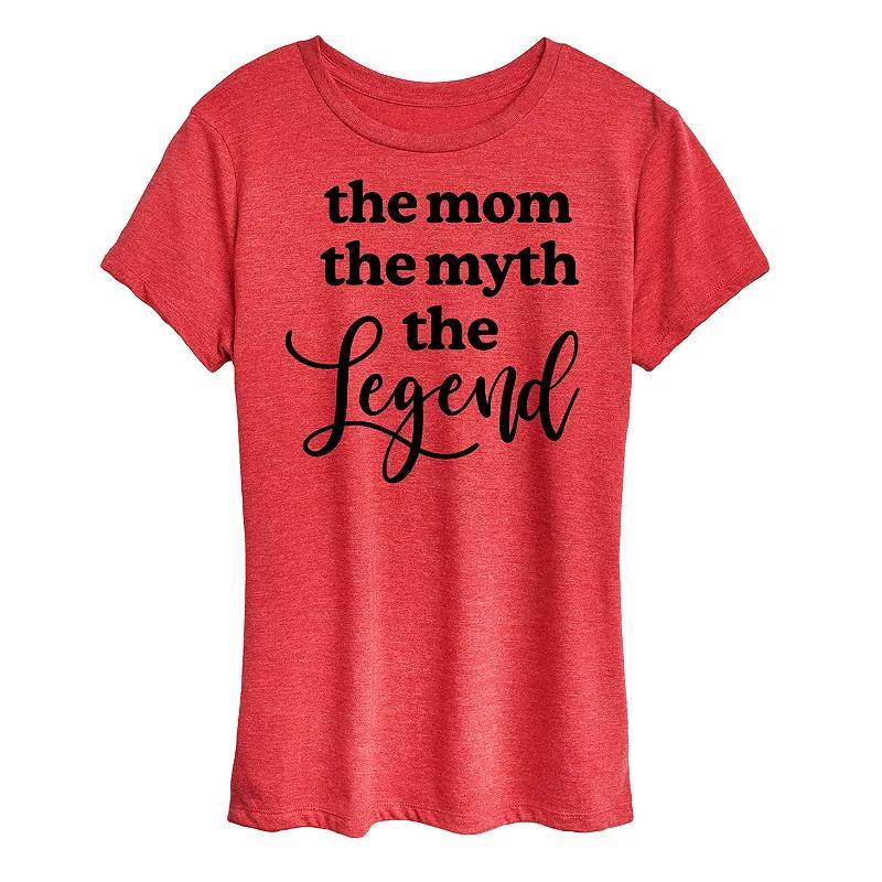 Womens Mom Myth Legend Graphic Tee Product Image