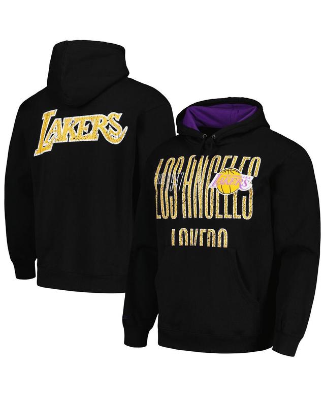 Mens Mitchell & Ness Los Angeles Lakers Hardwood Classics OG 2.0 Pullover Hoodie Product Image