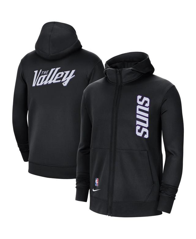 Mens Nike Black Phoenix Suns 2020/21 City Edition Showtime Performance Full-Zip Hoodie Product Image